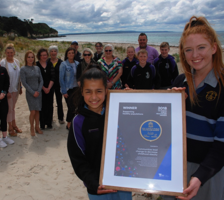 2018 Victorian Public Healthcare Award - Communities leading change to decrease childhood obesity